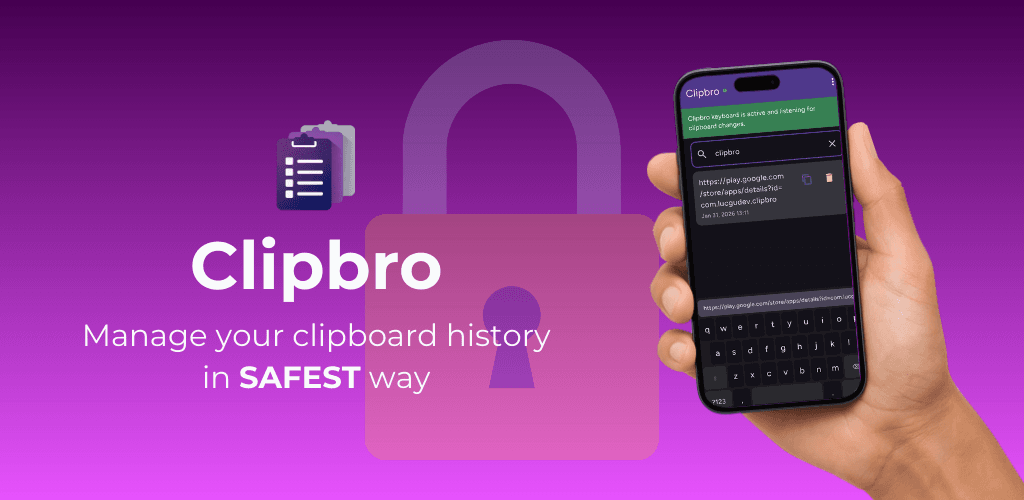 Clipbro : Clipboard Manager